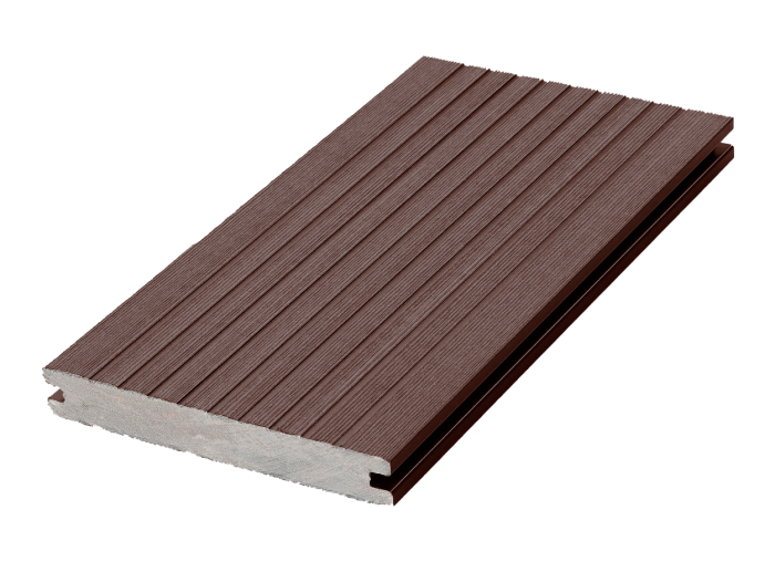 Deska tarasowa kompozytowa brązowa pełna InoWood 20x136